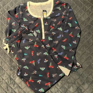 Christmas truck pajama set
